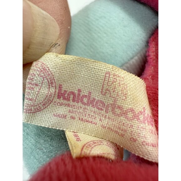 Vintage Knickerbocker Embracebles Pink And Blue Hugging Hippos Stuffed Animal - Picture 6 of 8